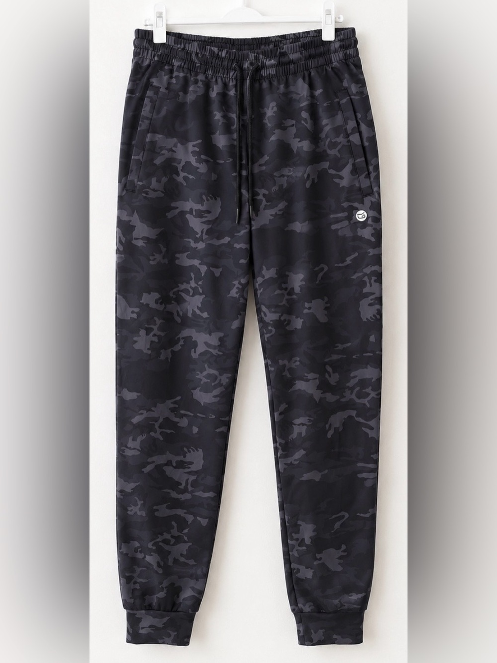 NWT Gradual Men’s Small Black Gray Camo Jogger Pants Athletic Lounge Joggers